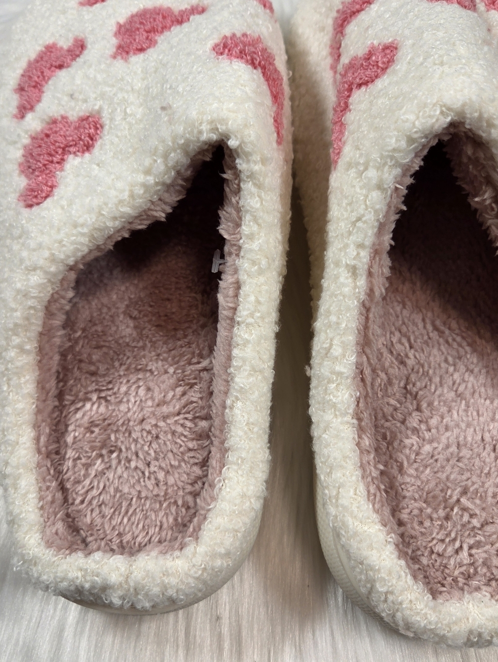 Disney Mickey Mouse Pink & White Slippers - Picture 5 of 8